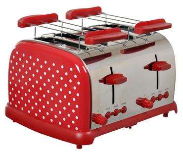 Geschenkidee aus Gerlingen: Hochwertiger Design Toaster (4 Scheiben)