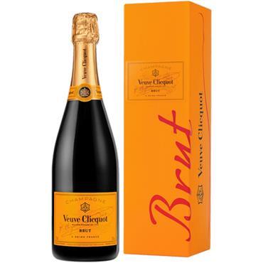 Geschenkidee aus Stuttgart: Hochwertiger Veuve Clicquot Champagner Brut 0,75l