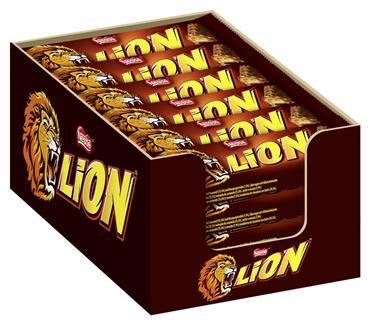 Geschenkidee aus Stuttgart: Hochwertiger Lion Schokoriegel - 24 x 42 g